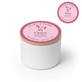 Cherry soy candle 4 oz tin, Flint & Fawn