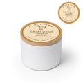 Salted Caramel Pumpkin soy candle 4 oz tin, Flint & Fawn
